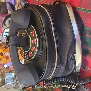 Betsy johnson retro Phone purse with phone, new no tags